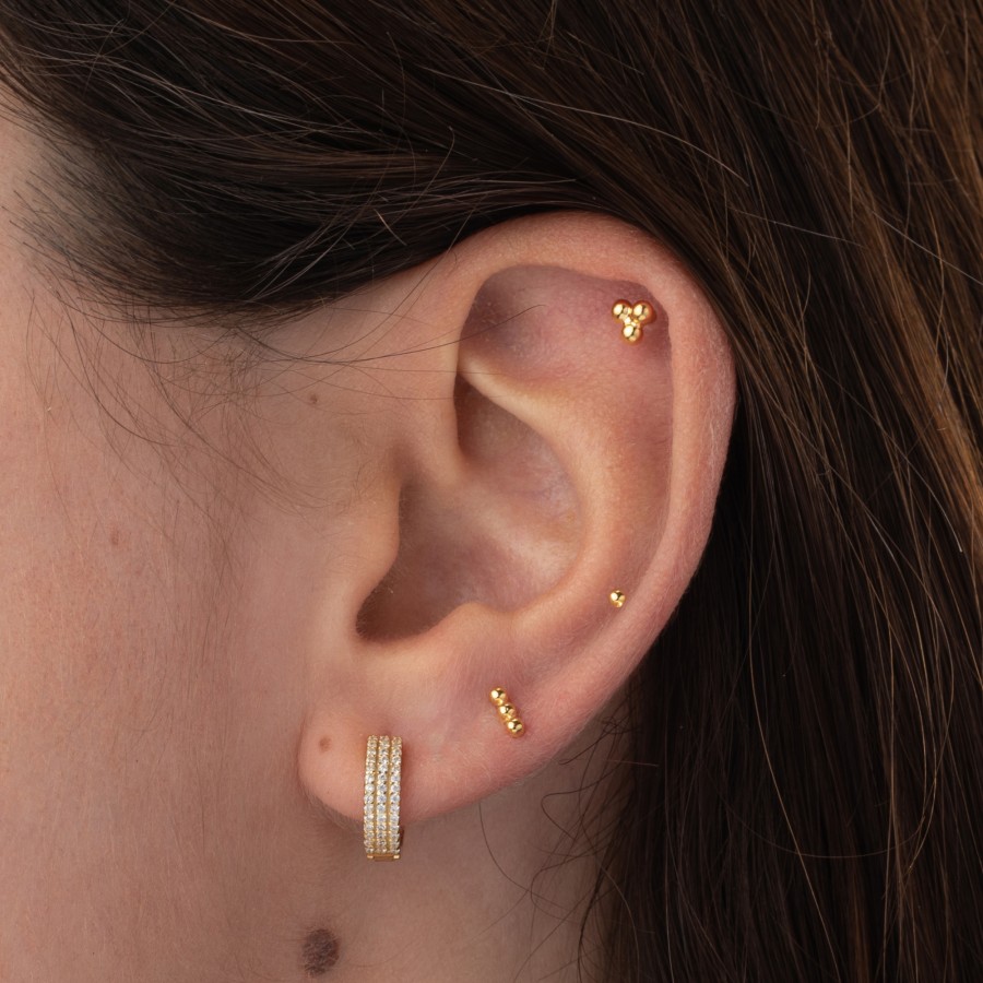 Piercing Palito Bolitas