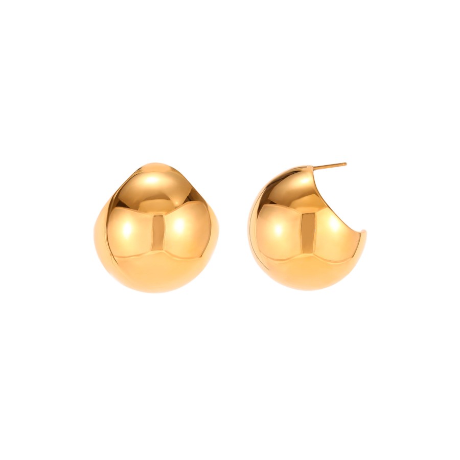 Pendientes Súper Bola Gold