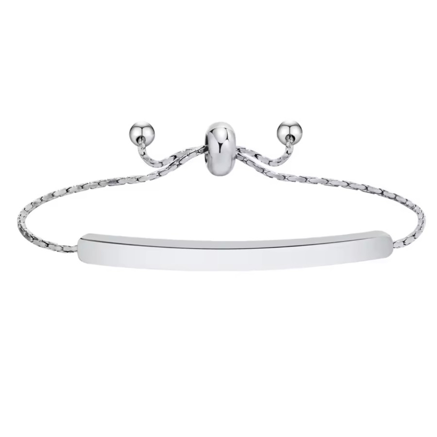 Pulsera Personalizada PLaquita Ajustable