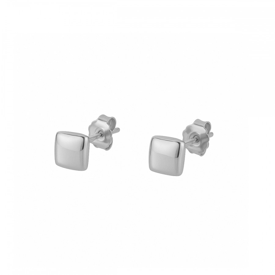 Pendientes Cuadrado Liso