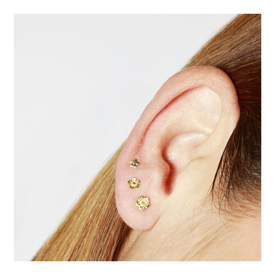 Pendientes Domeka Gold