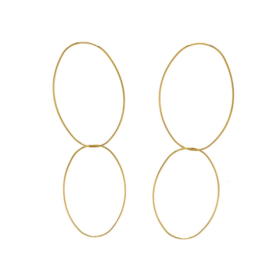 Pendientes Genesis Gold