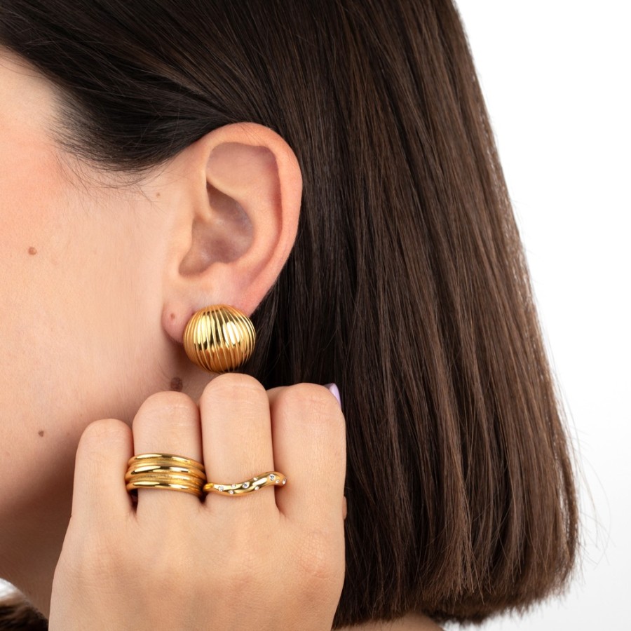 Pendientes Safía Gold