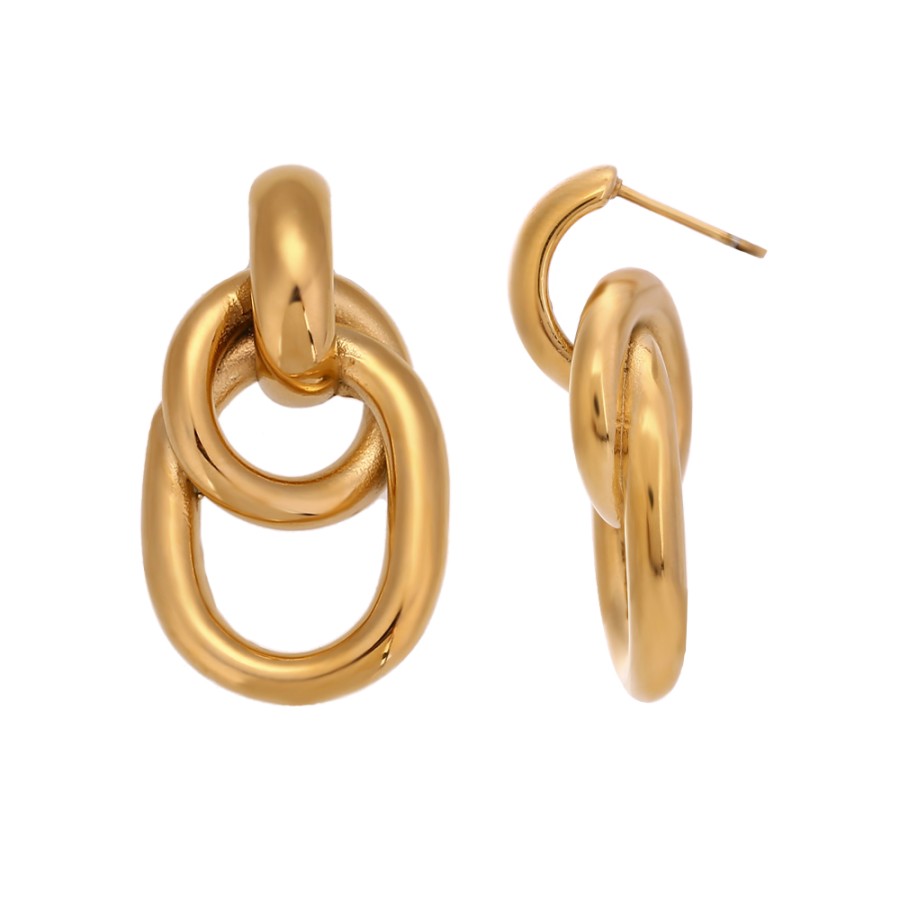 Pendientes Aquilina Gold