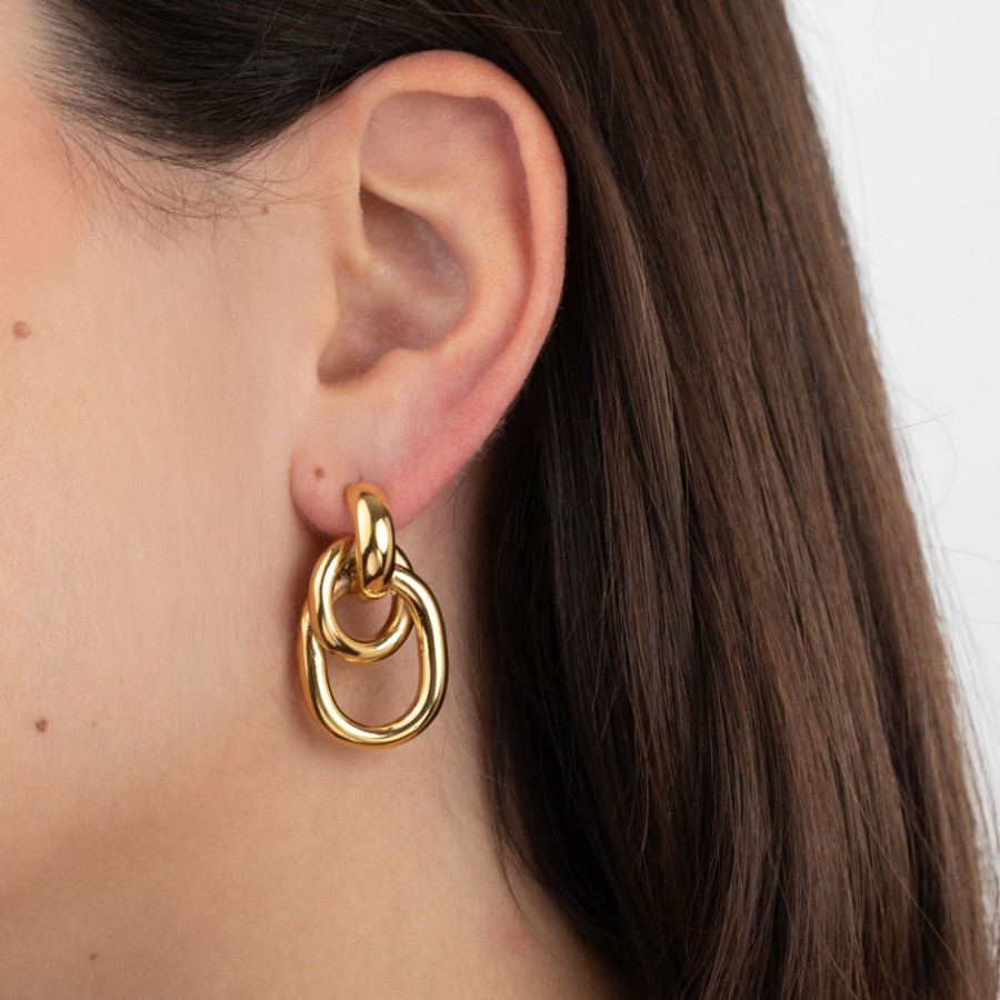 Pendientes Aquilina Gold