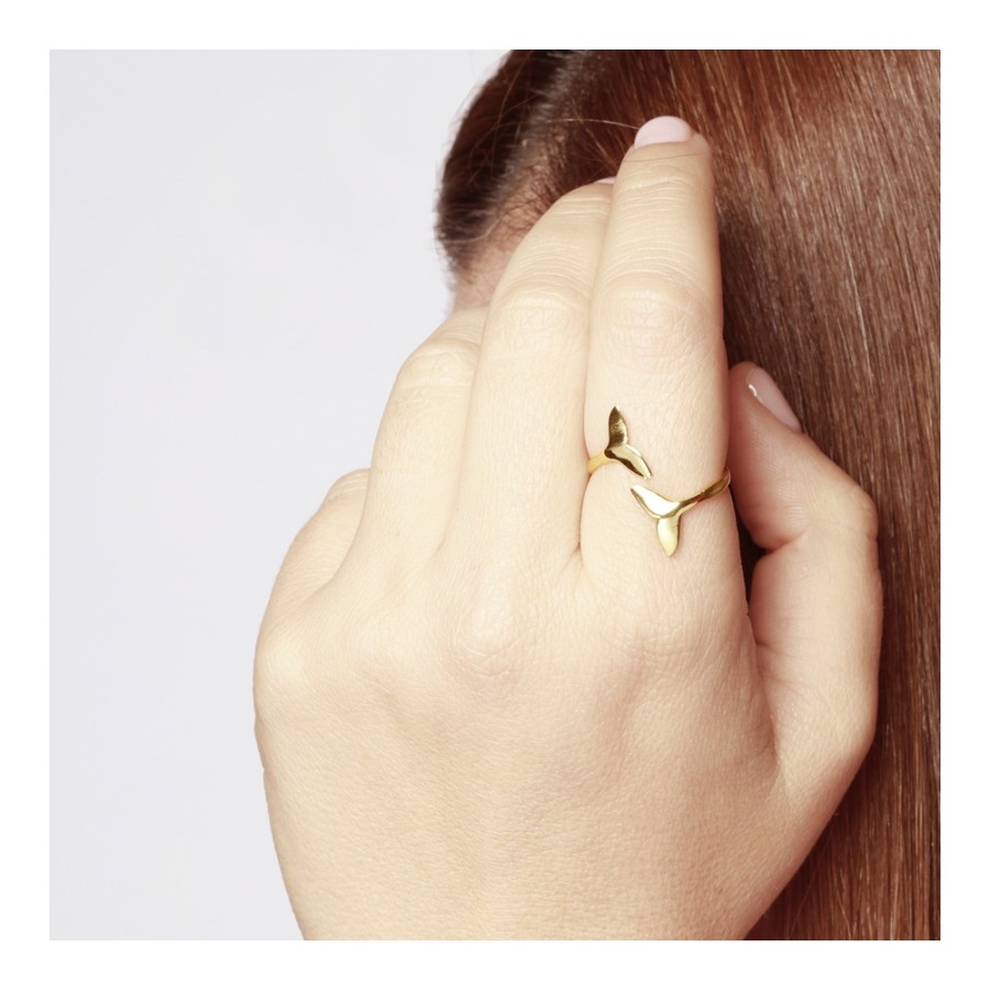Anillo Colas De Ballena