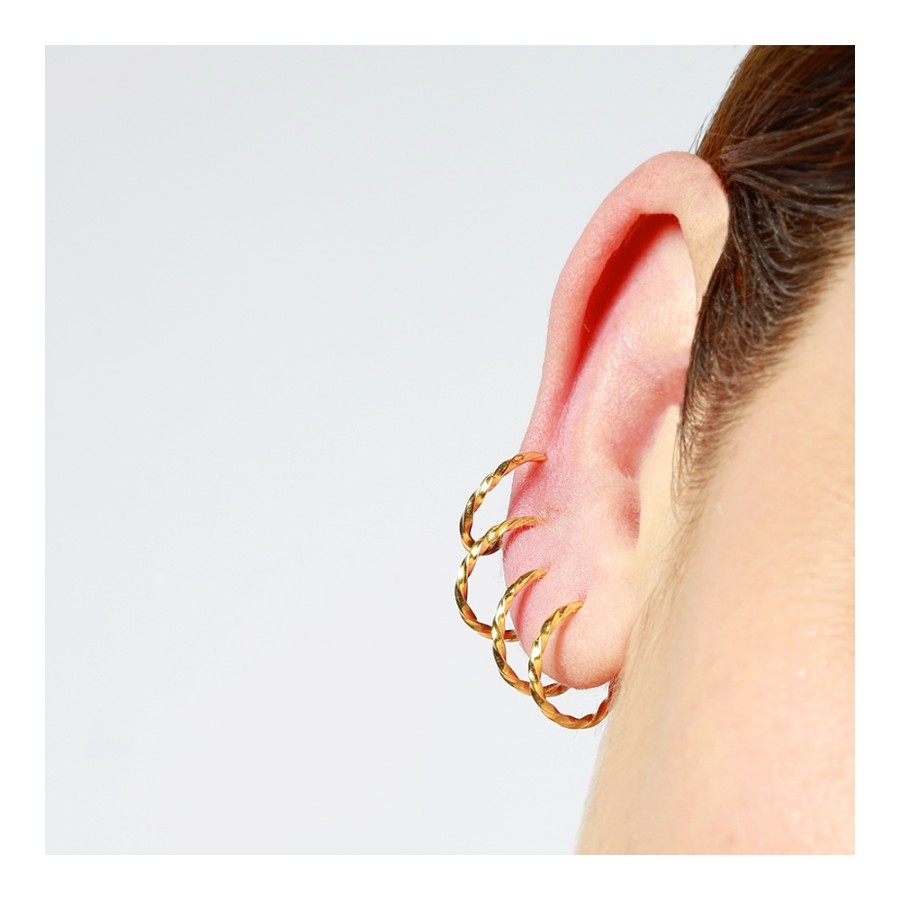 Pendientes Huilén Gold