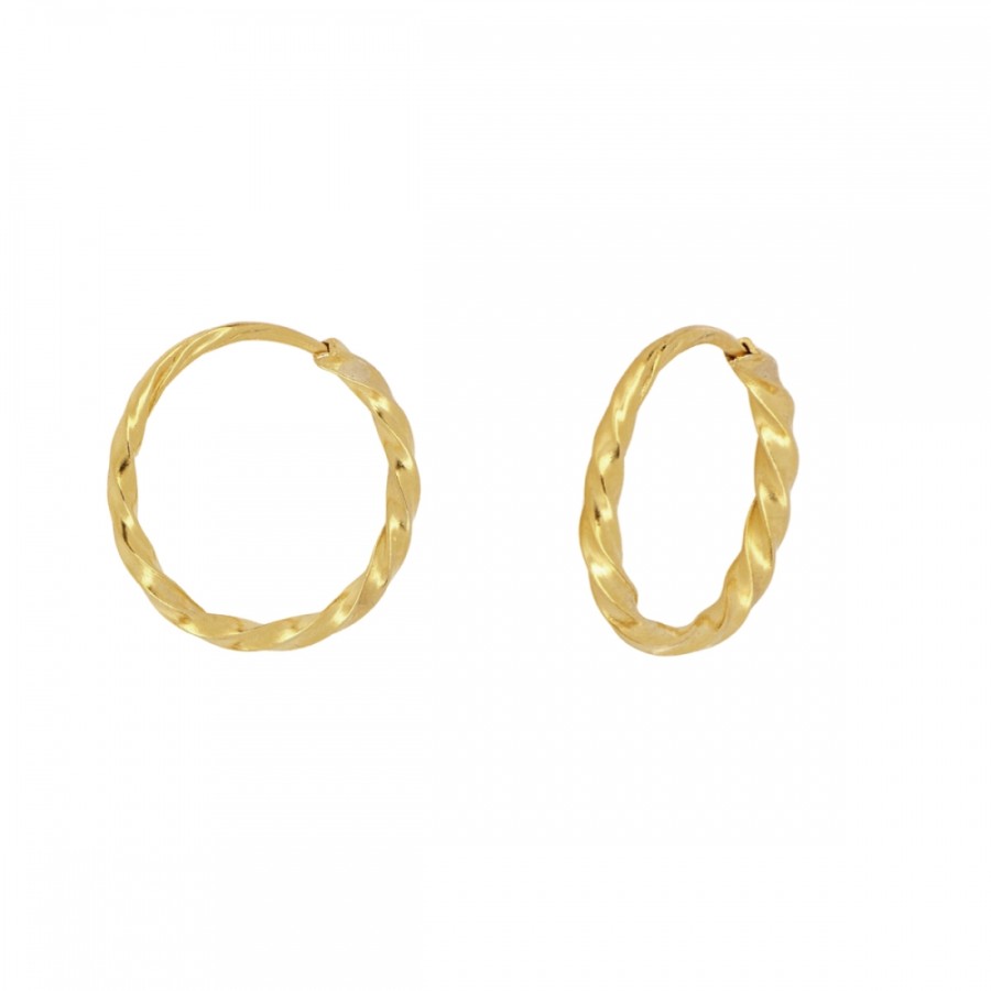 Pendientes Huilén Gold