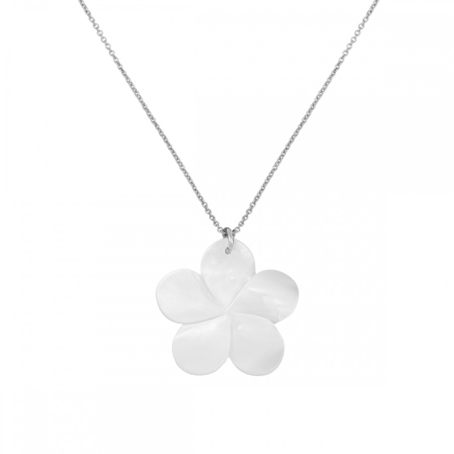 Collar Flor Nácar