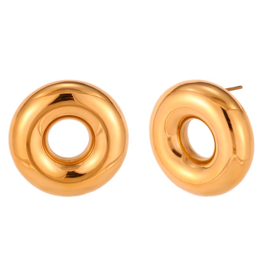 Pendientes Donuts Gold