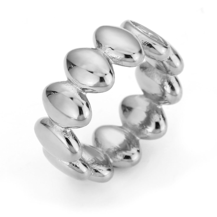 Anillo Óvalos Circonita