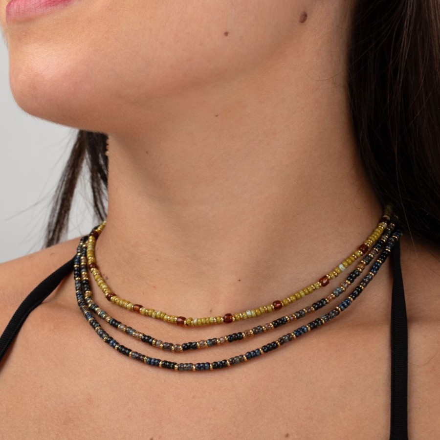Collar Leta Gold (Elige tu color)