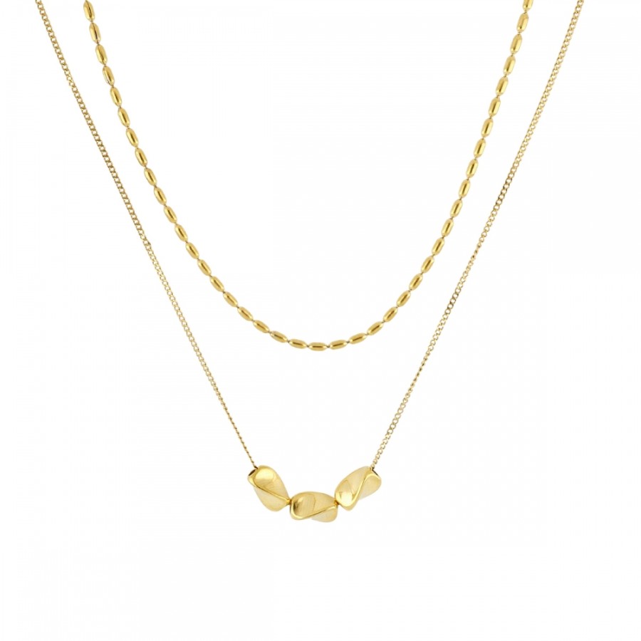Collar Doble Nacaré Gold