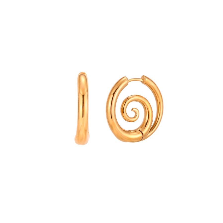 Pendientes Espiral Gold