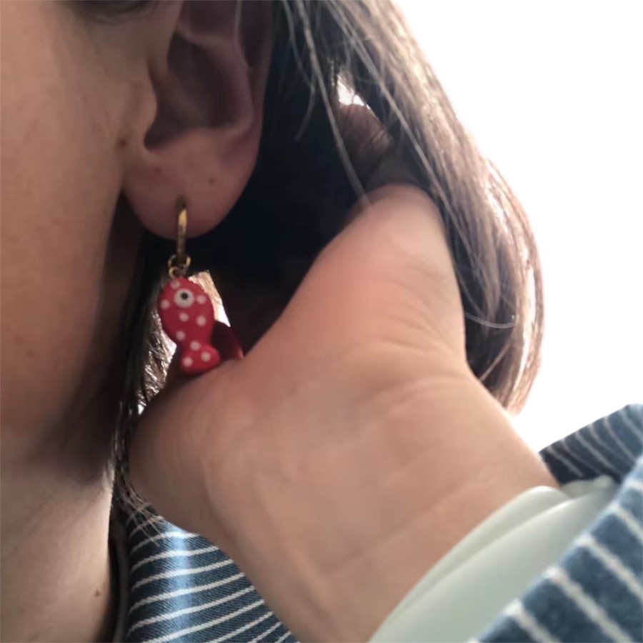 Pendientes Pececito Color Gold (Elige...