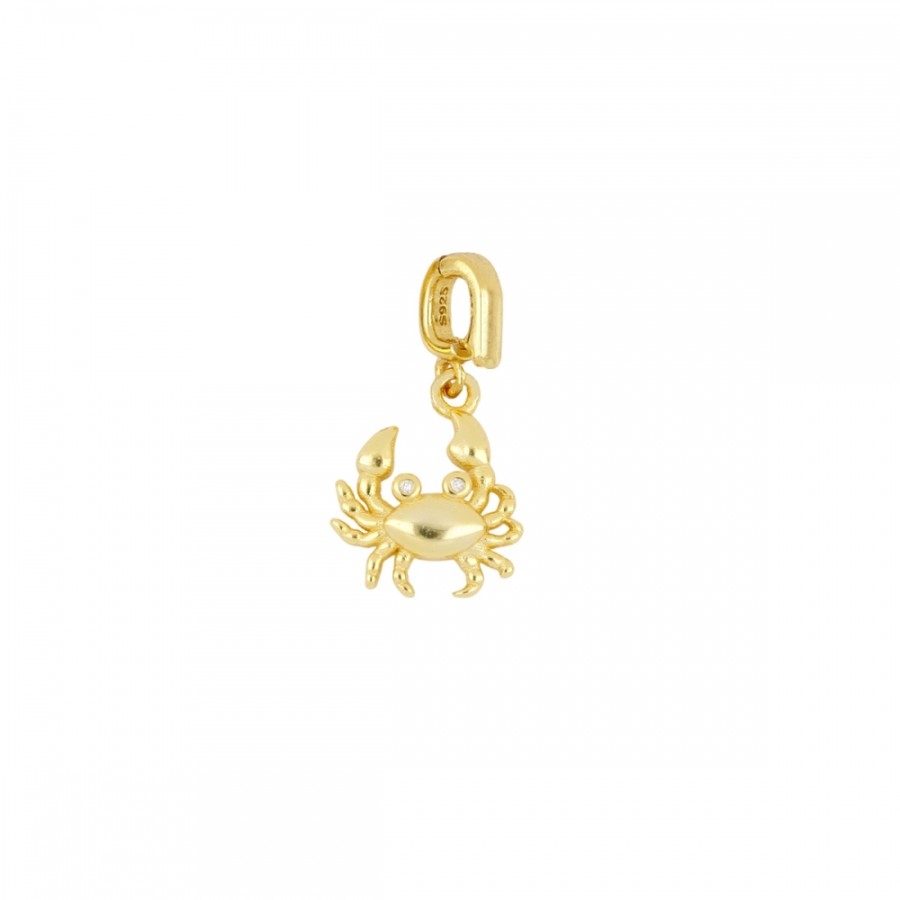 Charm Acoplable Cángrejo Gold