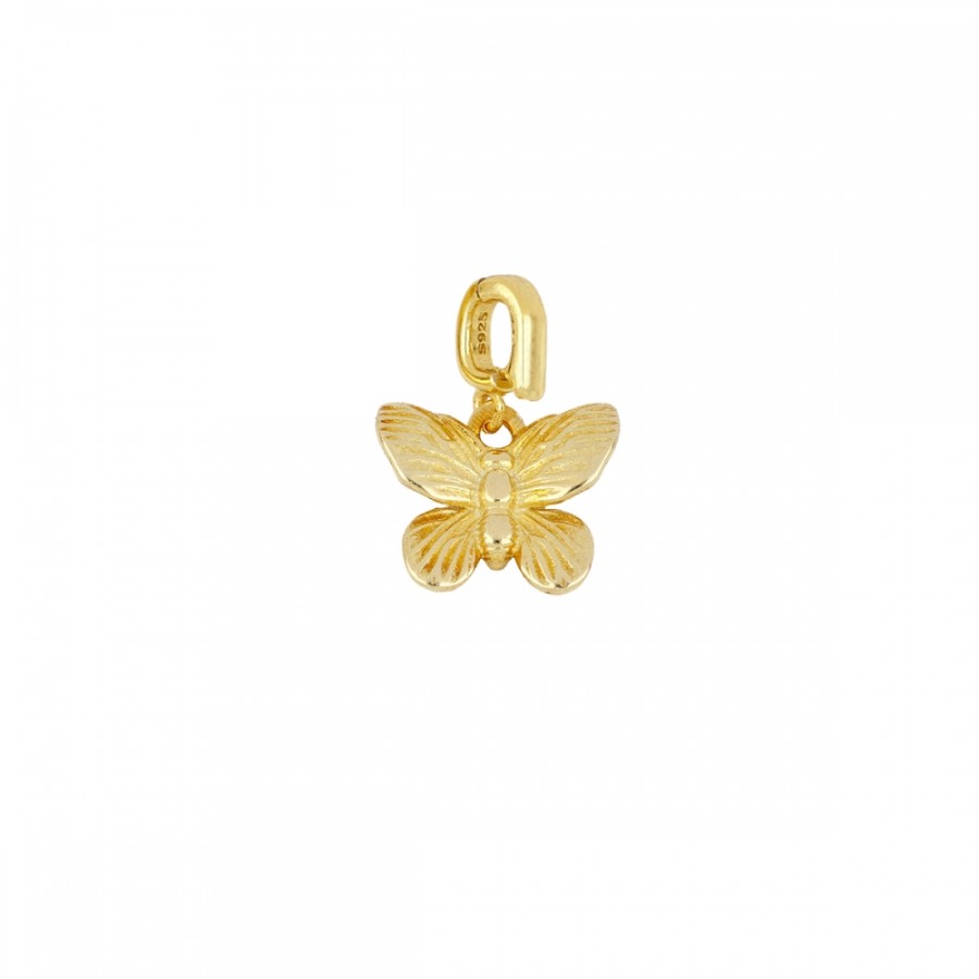 Charm Acoplable Mariposa Gold