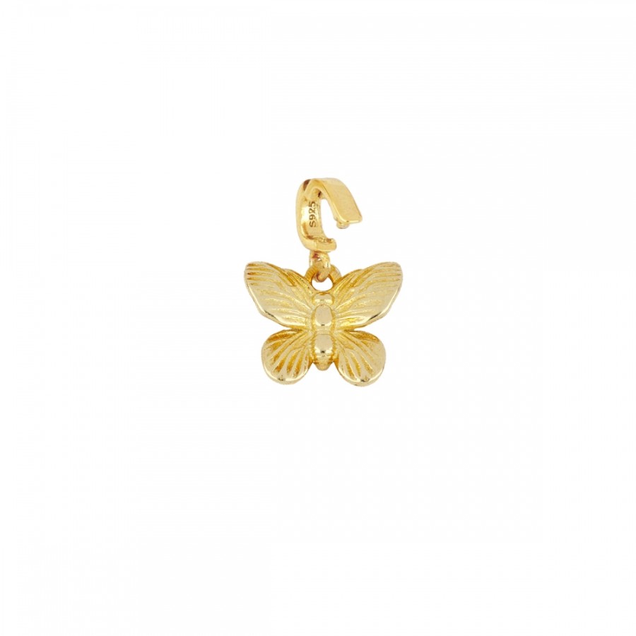 Charm Acoplable Mariposa Gold