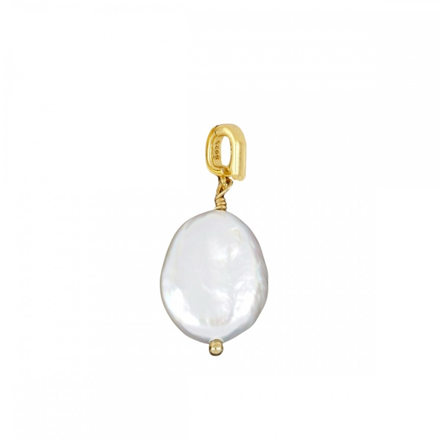Charm Acoplable Perla Gold