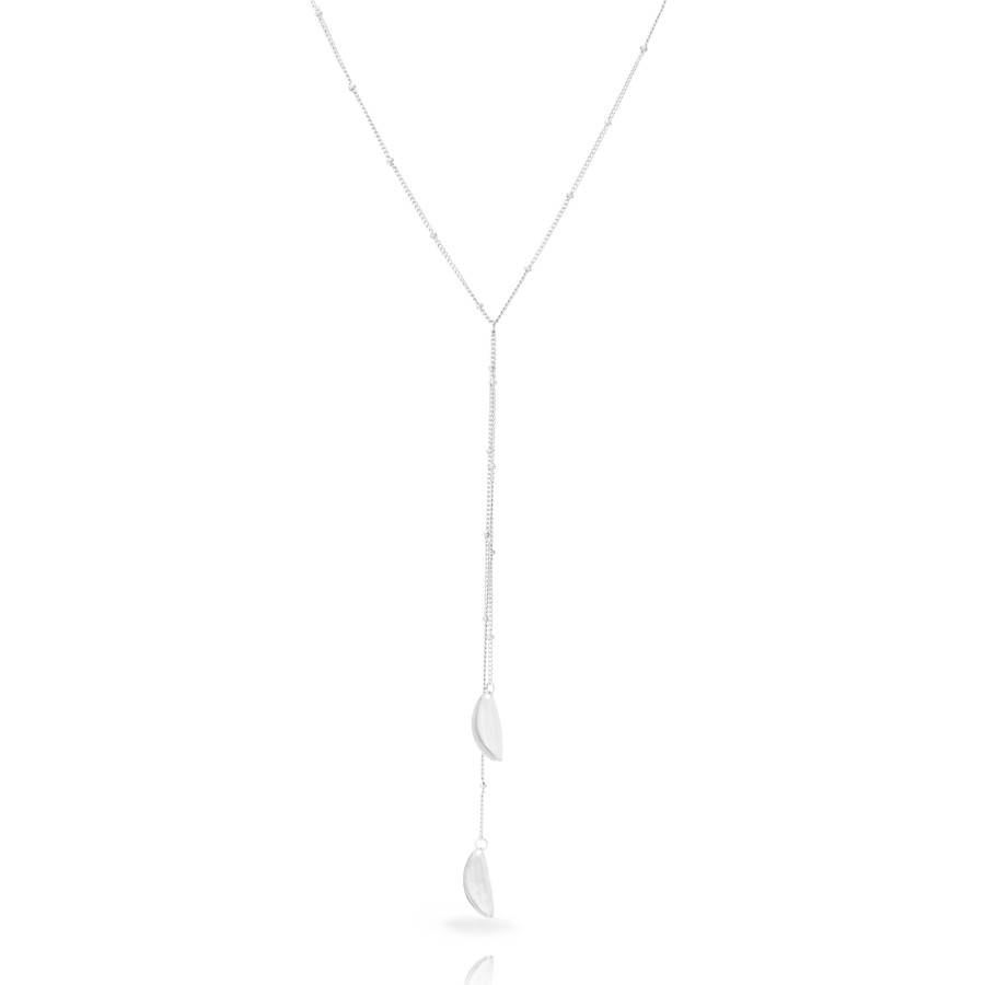 Collar Largo Hojas