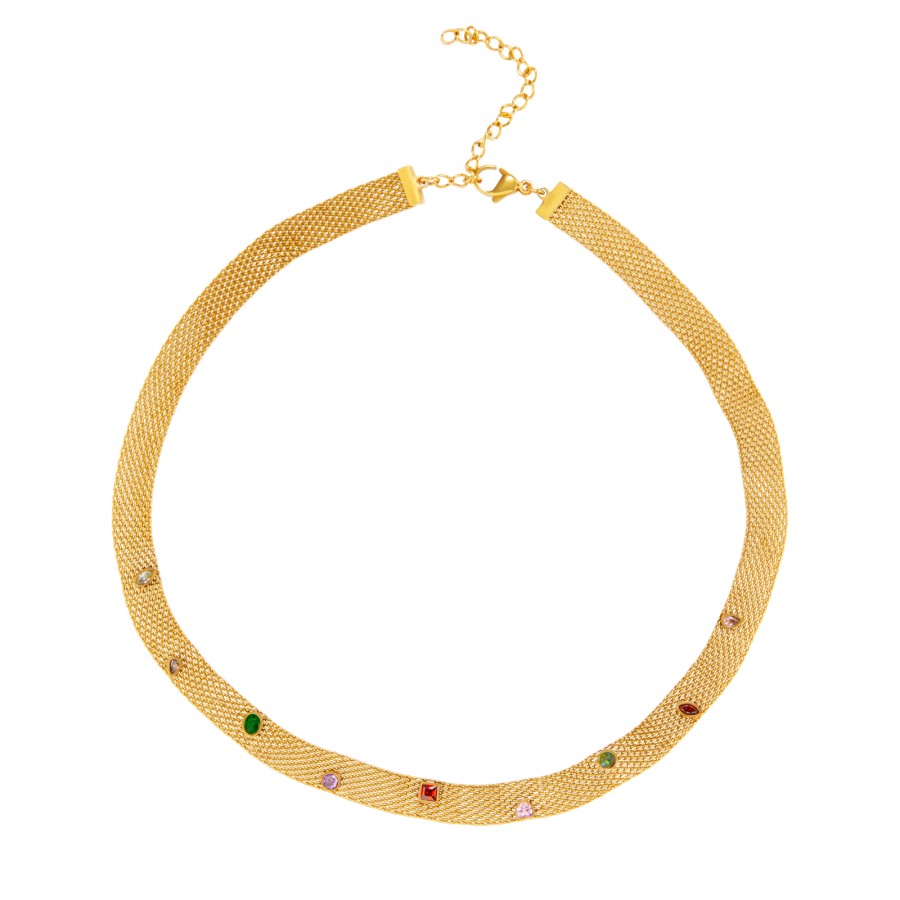 Collar Tropiqué Gold