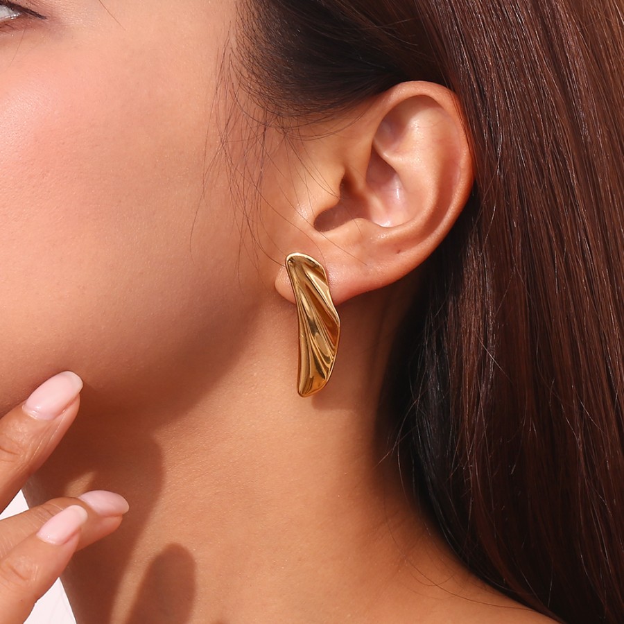 Pendientes Alavin Gold
