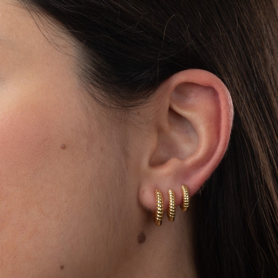 Pendientes Vera Gold (Elige tu tamaño)