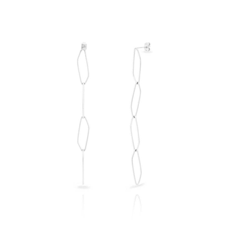 Pendientes Largos Rombos