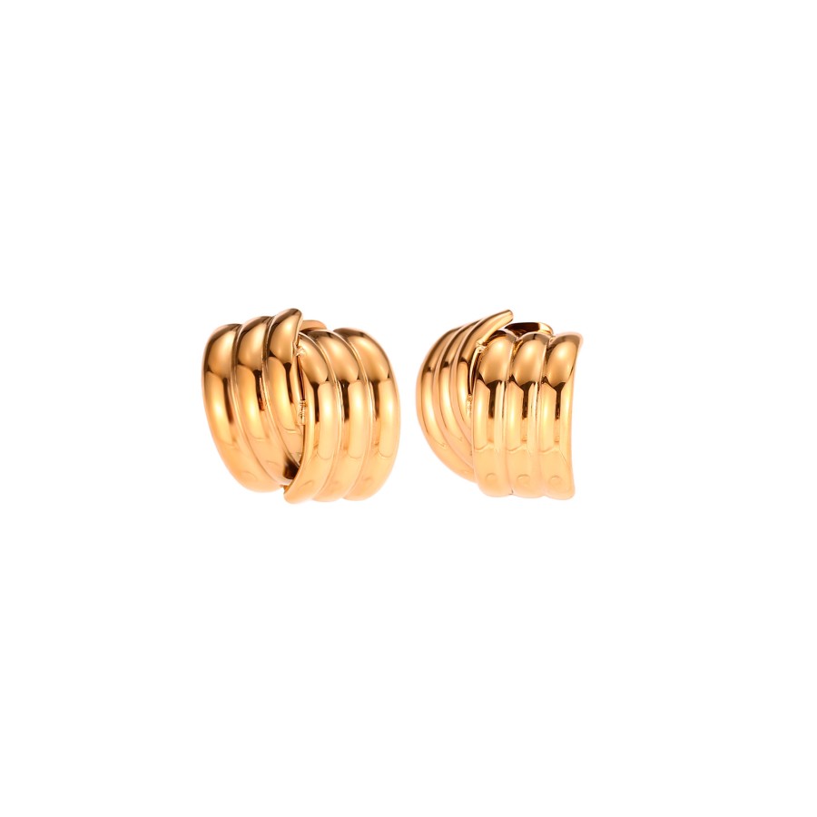 Pendientes Double Gold