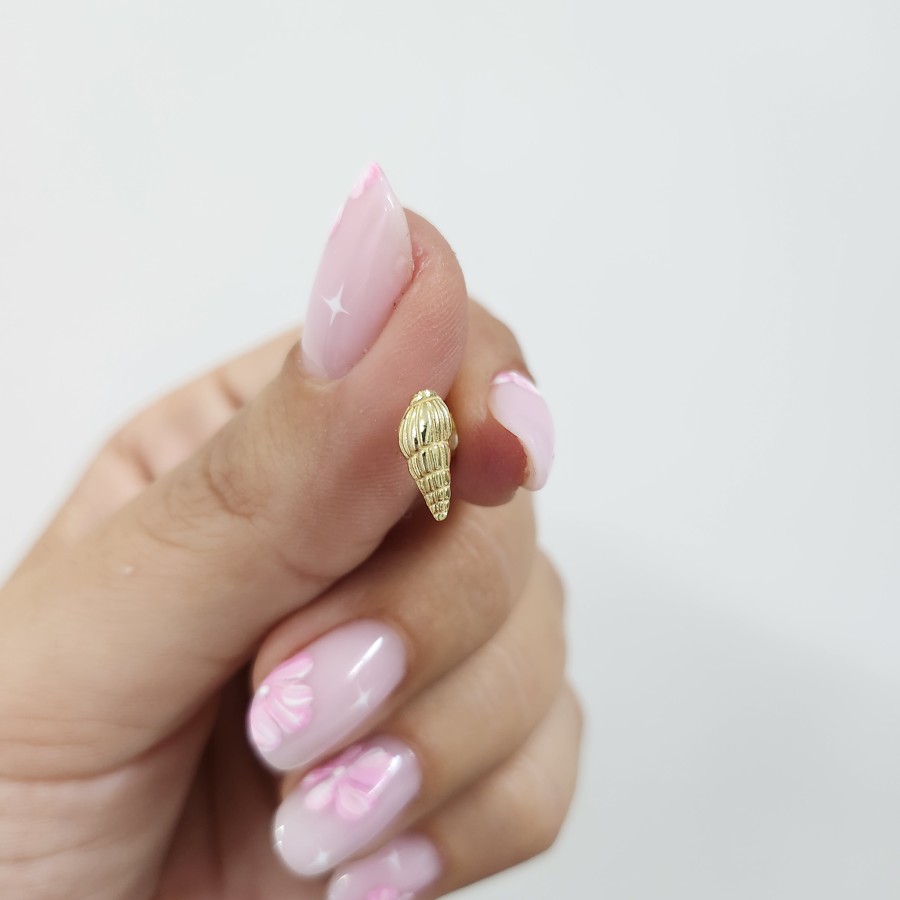Pendiente Suelto Caracola Gold