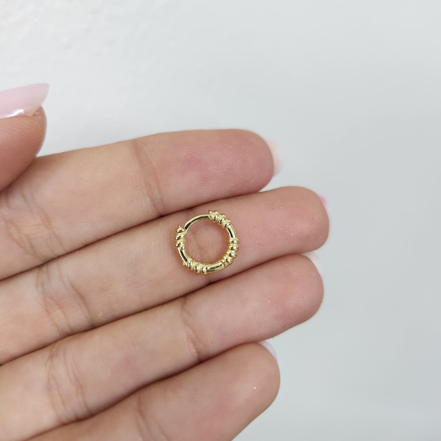 Pendiente Suelto Basic Trenz Gold