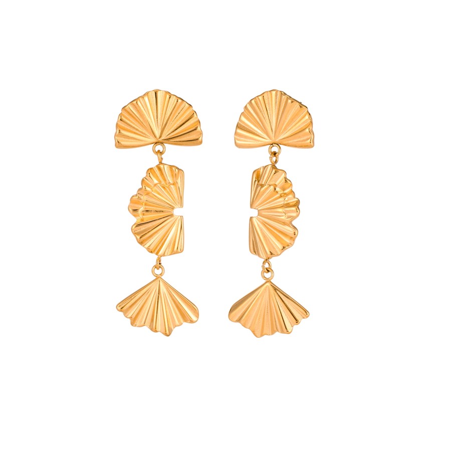 Pendientes Fiore Gold