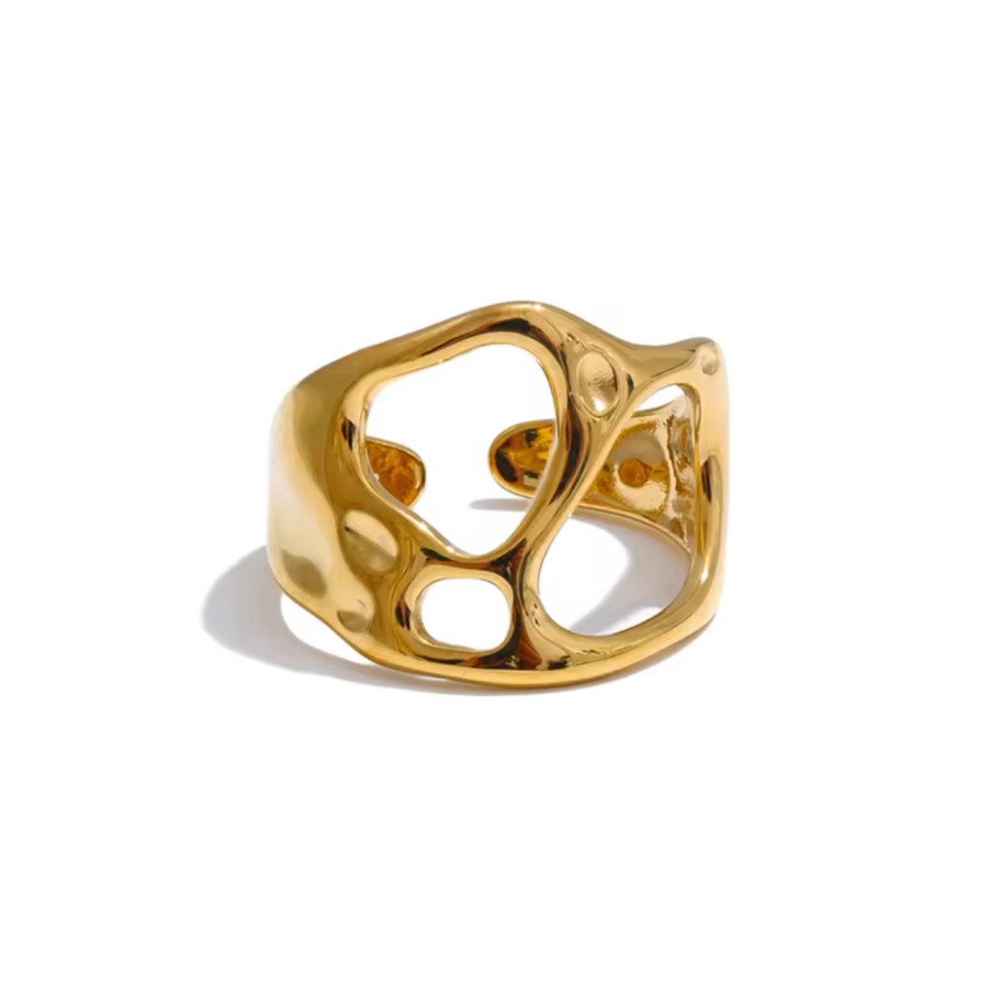 Anillo Ajustable Formas Gold