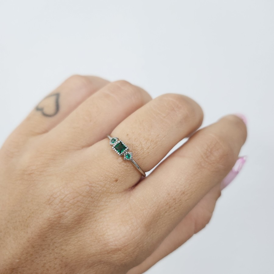 Anillo Bambú Talla 18