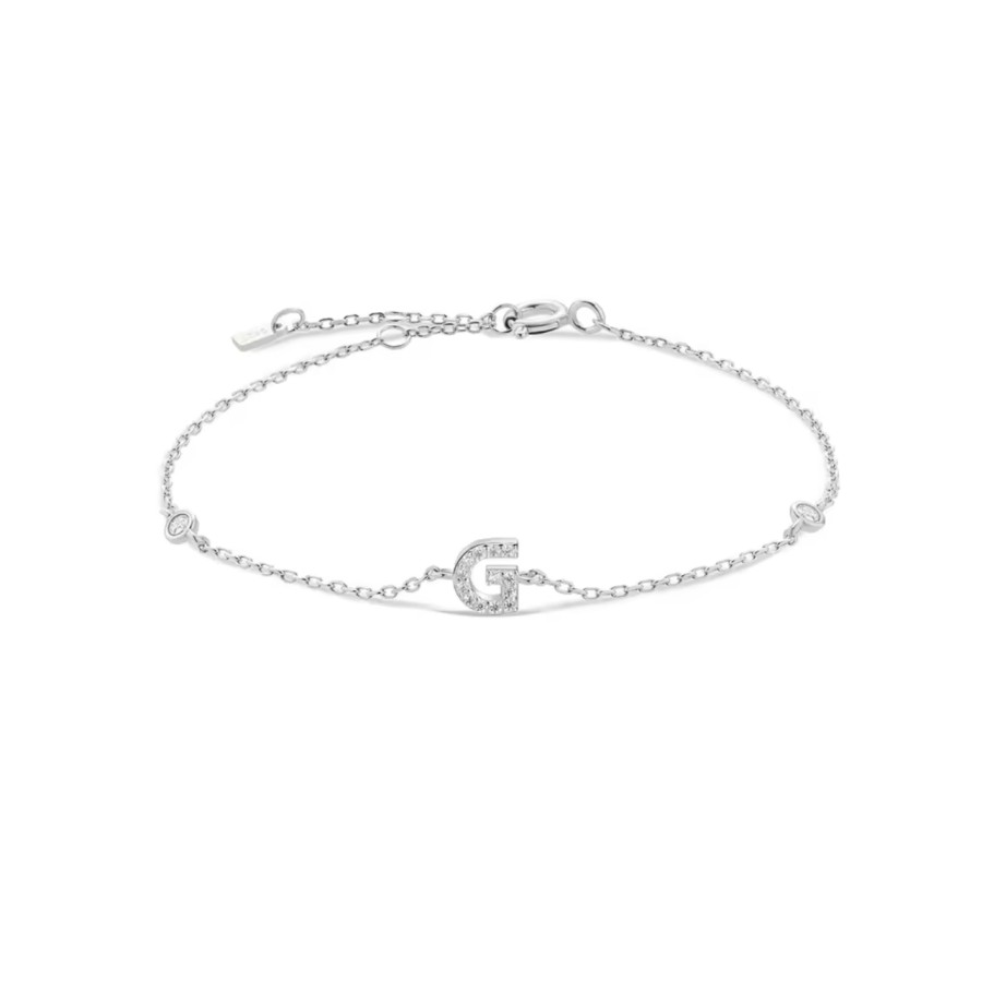 Pulsera Inicial Circonitas