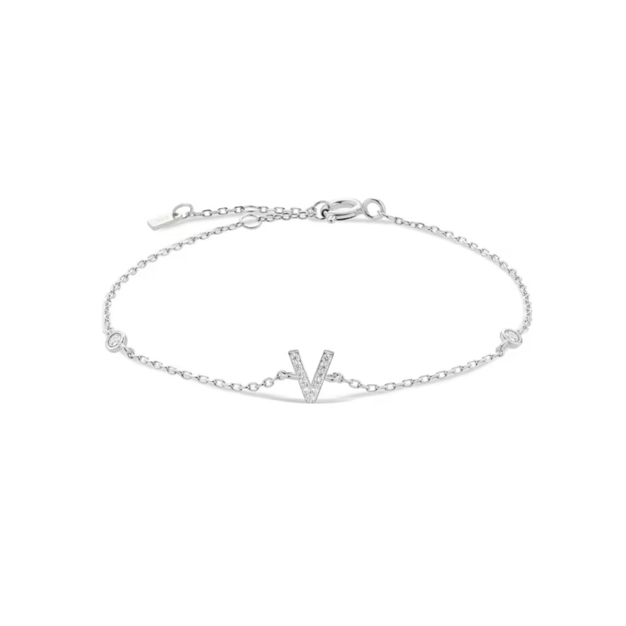 Pulsera Inicial Circonitas