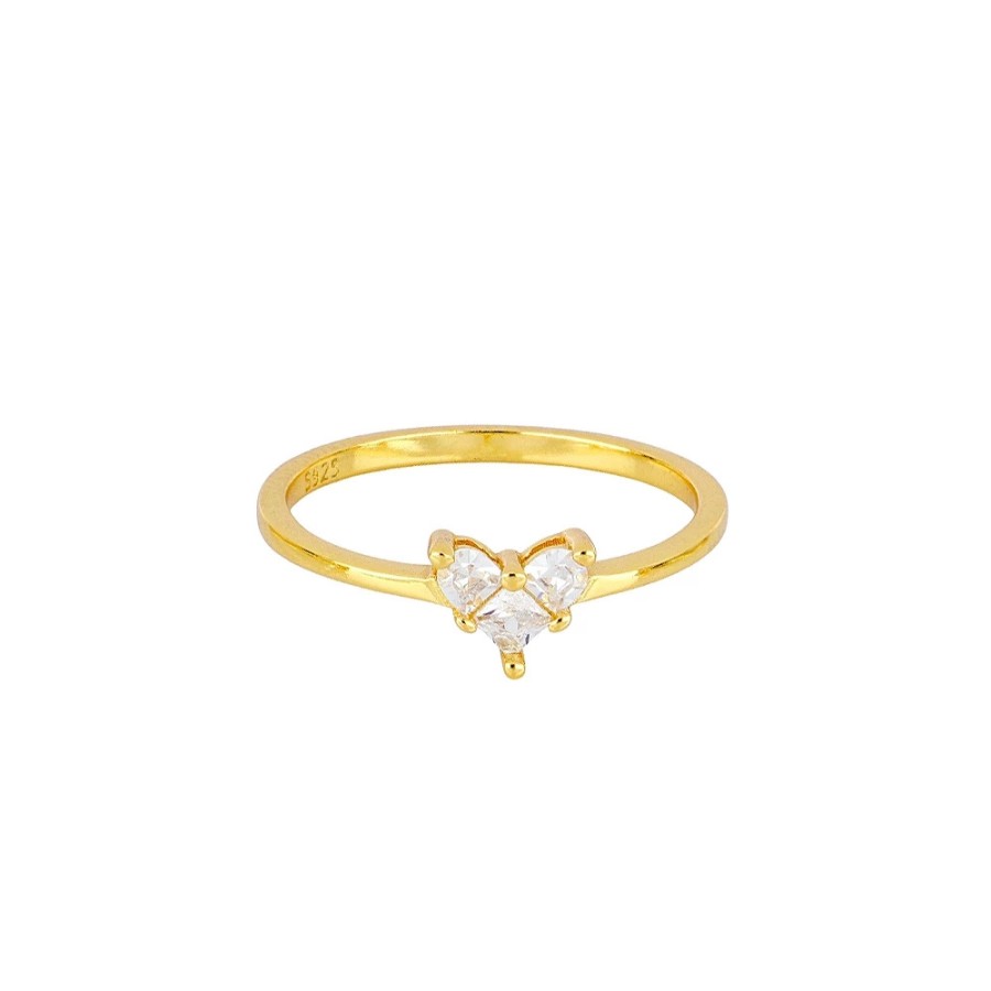 Anillo Corazón Gold (Elige tu color)