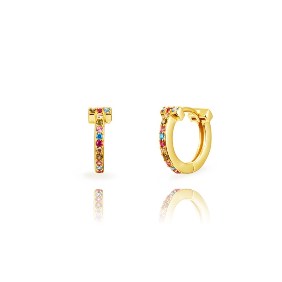 Pendientes Samilena Gold (Elige color y medida)