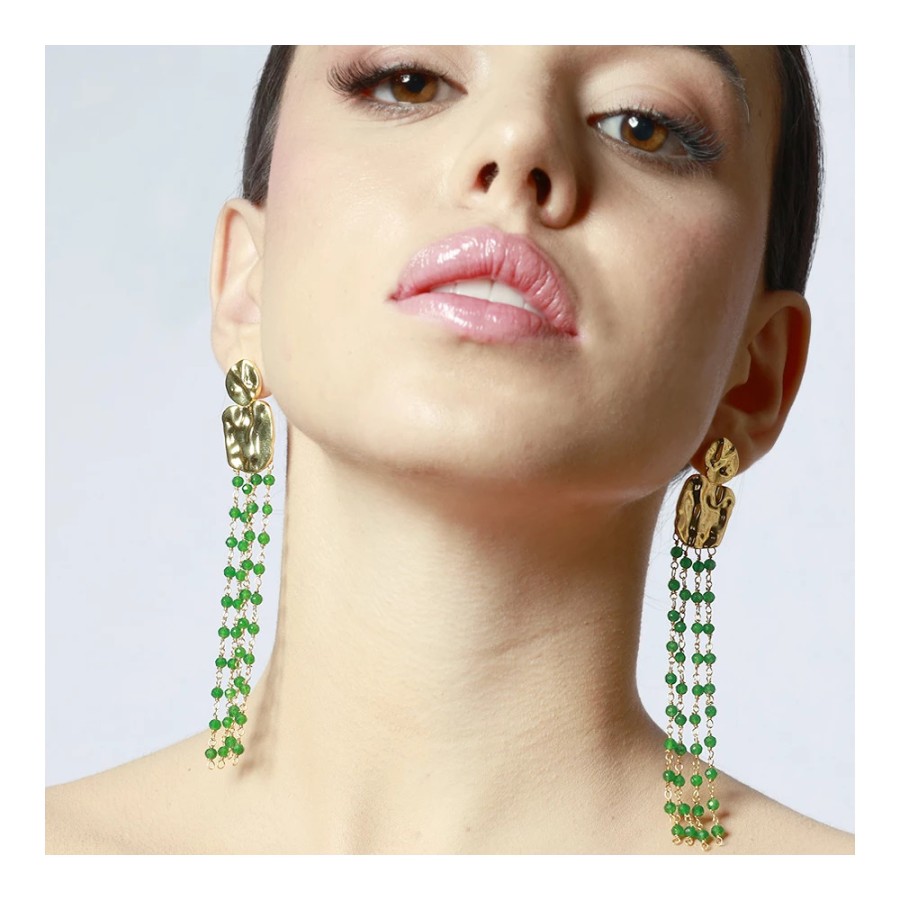 Pendientes Martele Gold (Elige tu color)