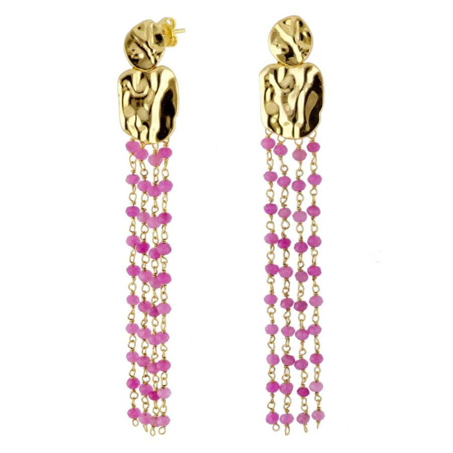 Pendientes Martele Gold (Elige tu color)
