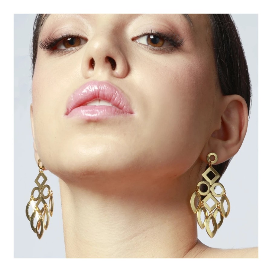 Pendientes Lamboli Gold