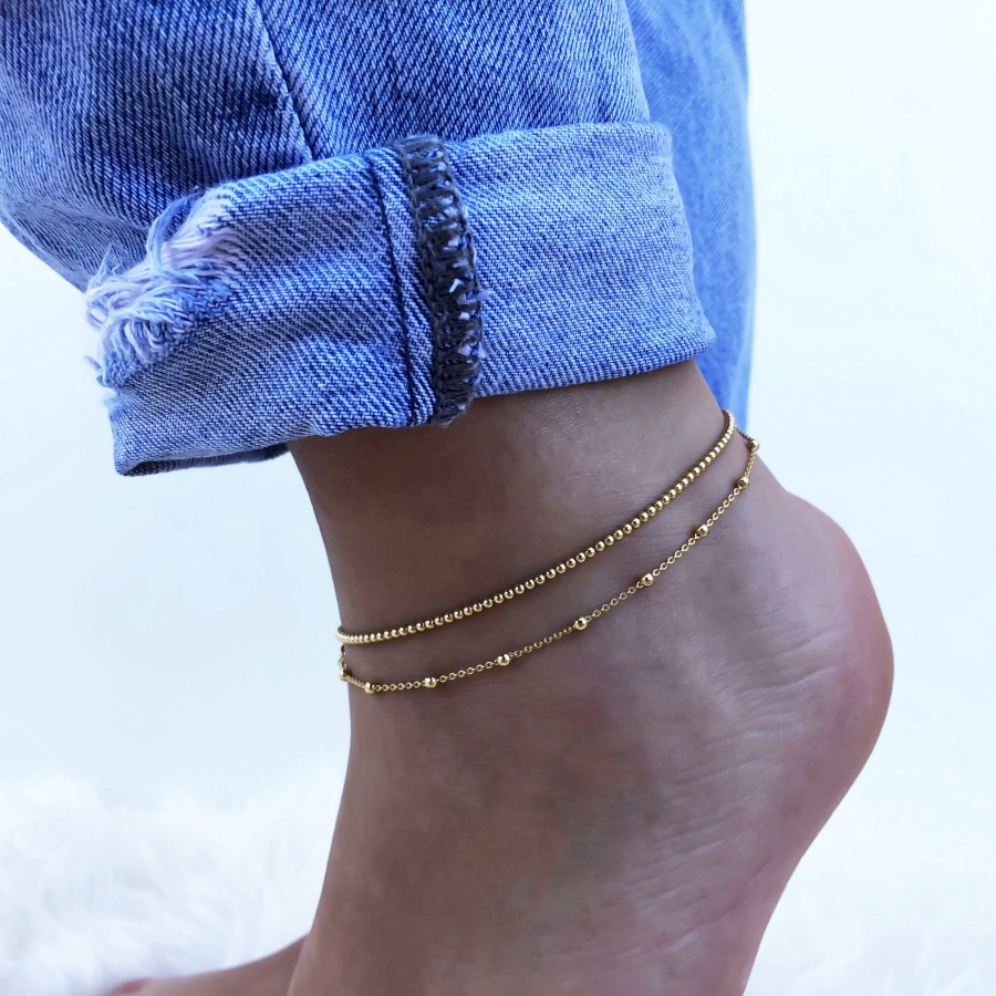 Tobillera Celine Gold