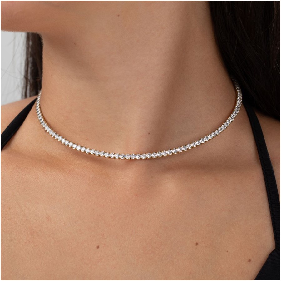 Collar Choker Ciconitas Ajustable Gold (Elige tu color)