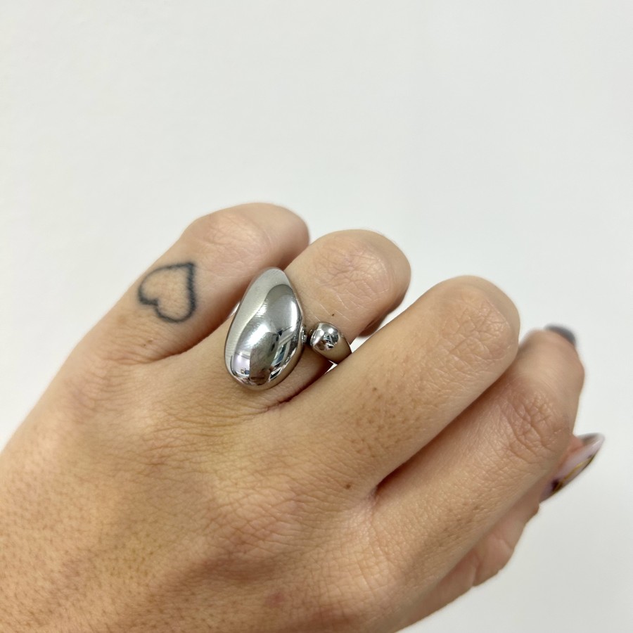 Anillo Gota Grande Talla 14