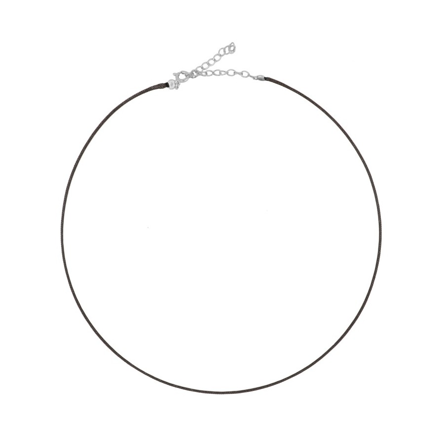 Collar Hilo Detalle Plata
