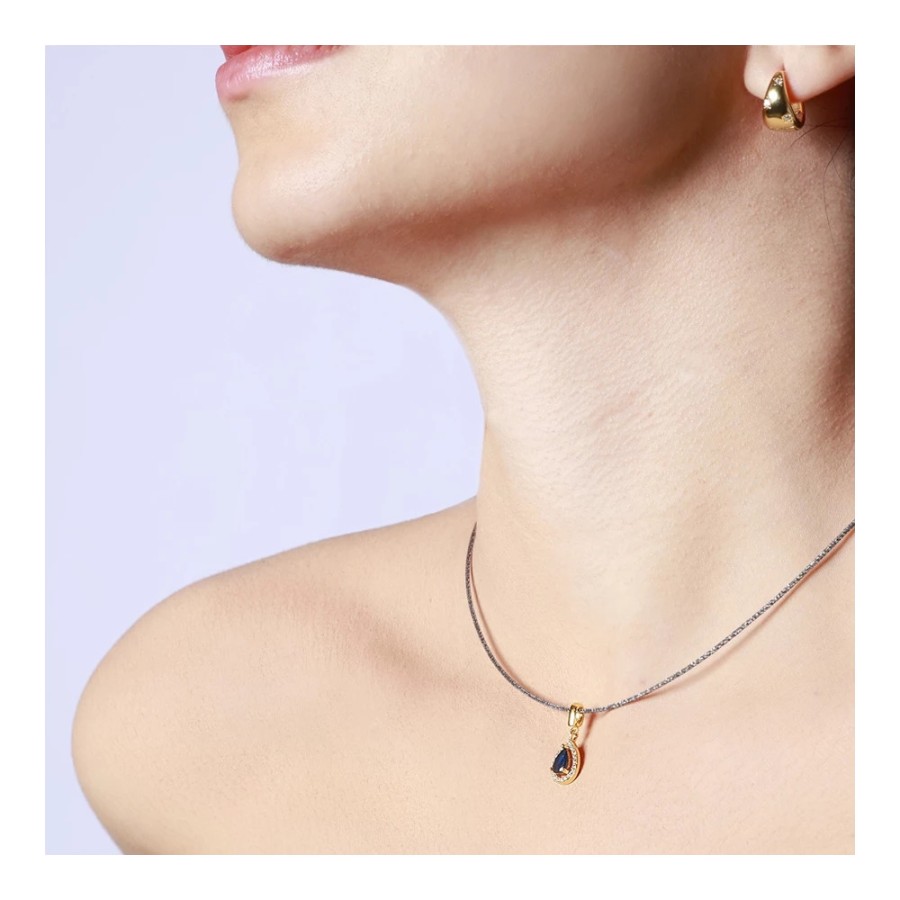 Charm Acoplable Piedra Lágrima Gold (Elige tu color)