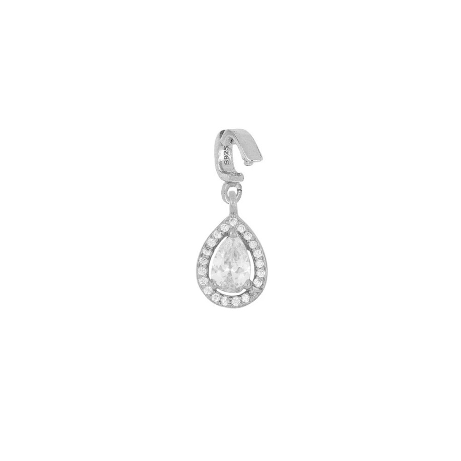 Charm Acoplable Piedra Lágrima (Elige tu color)