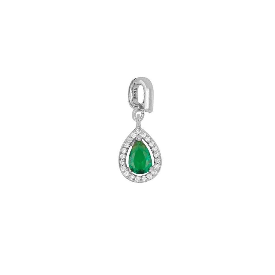 Charm Acoplable Piedra Lágrima (Elige tu color)