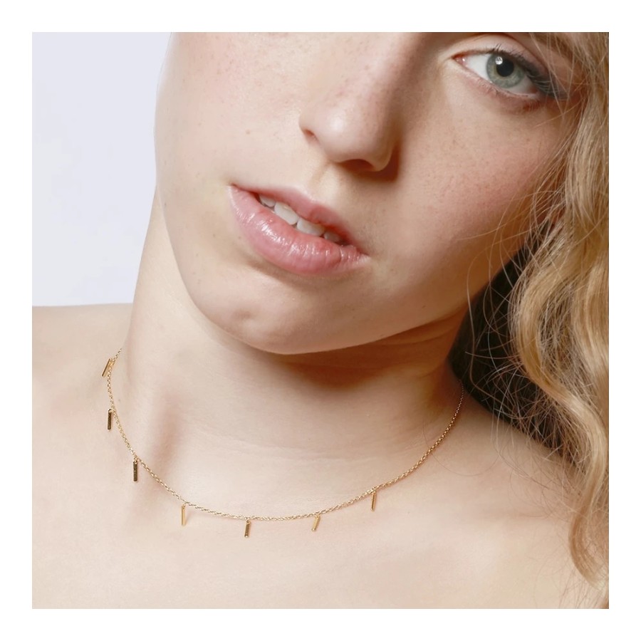 Collar Barritas Gold
