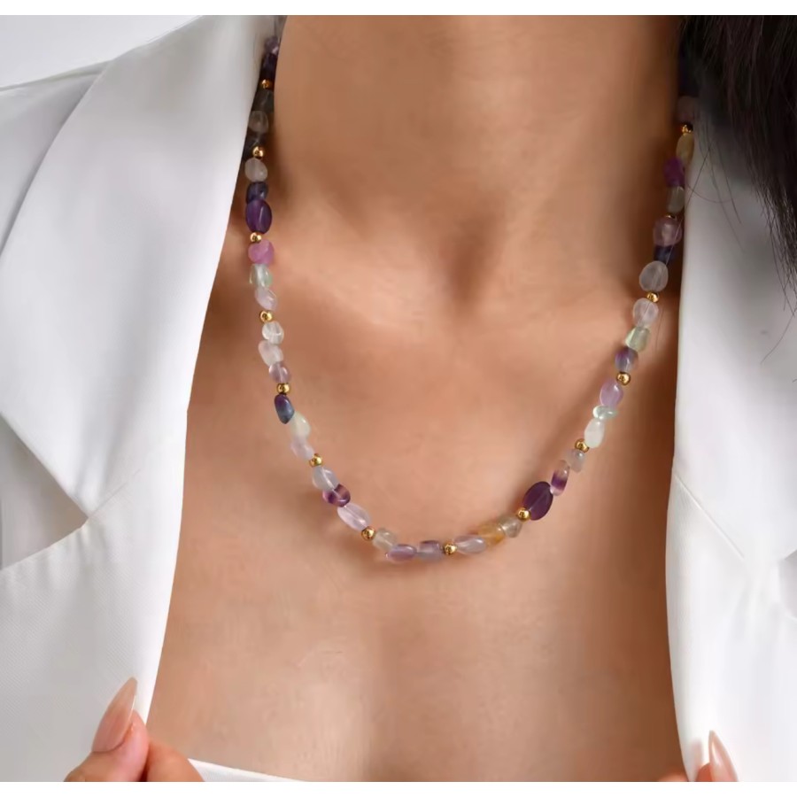 Collar Agata Gold